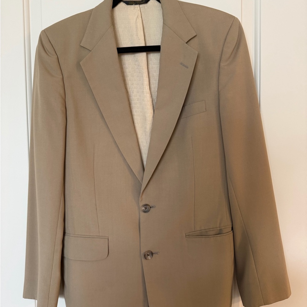Halston Heritage Tan Men's Blazer